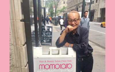 サミー宮本さん氏（ヘアサロン「モモタロー」社長）